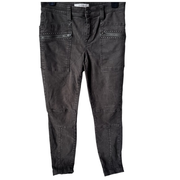 Joie Green Studded Hazina Skinny Ankle Jean - Picture 4 of 12